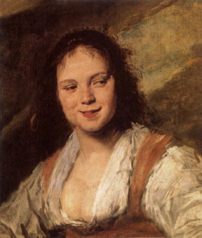 Frans Hals Gypsy Girl oil painting image